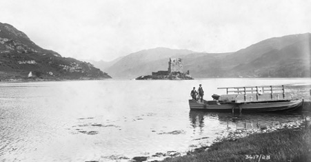 Kayak eilean donnan castle