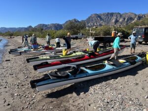 Sea Kayaking in the Sea of Cortez, Baja, Mexico