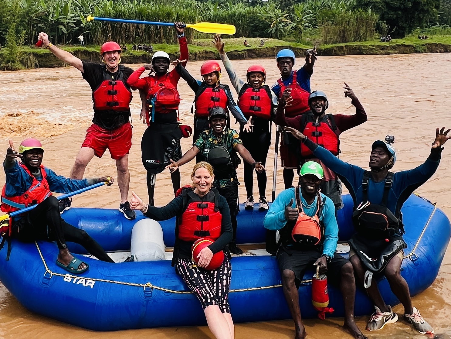 Paddling Rwanda